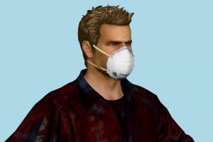 Chuck Greene DR2, Dead-Rising-2, man, male, people, human, character